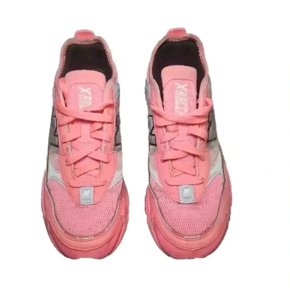 New Balance Womens Pink X Racer Trendy Colorful Running Shoe 8 - Picture 2 of 15